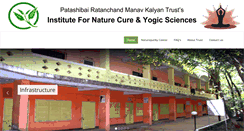 Desktop Screenshot of naturopathypune.com